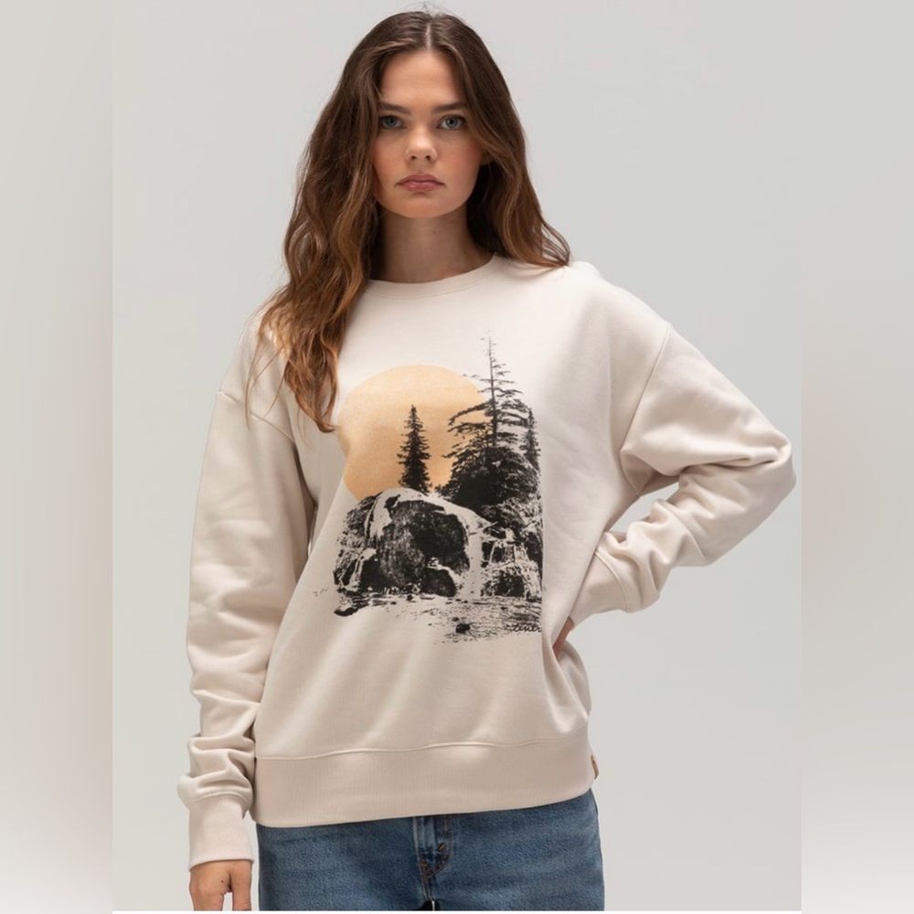TENTREE Backcountry Womens Crewneck Sweatshirt Size S